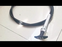 การประกอบเคเบิลควบคุมด้วยมือล็อคสลับ ยาว 96 นิ้ว สีดํา