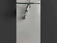 ชุดสายเคเบิลควบคุมสเตนเลสสตีลแบบกดดึงสำหรับงานหนักพร้อมกระบอกสูบ