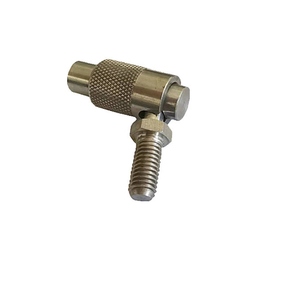 การติดต่อปลายสายไฟฟ้า สแตนเลส M8 Ball Joint With Knurled Finish