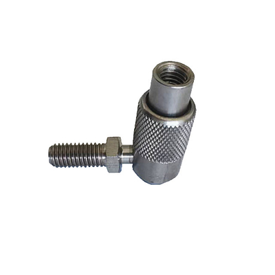 การติดต่อปลายสายไฟฟ้า สแตนเลส M8 Ball Joint With Knurled Finish