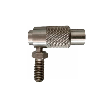 การติดต่อปลายสายไฟฟ้า สแตนเลส M8 Ball Joint With Knurled Finish