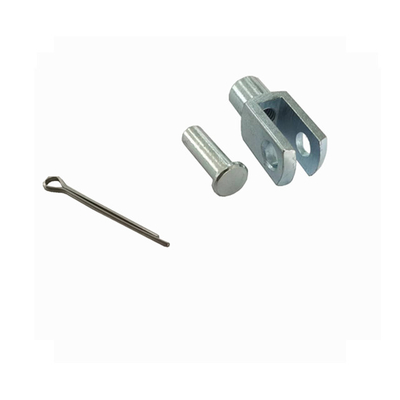 ชุด ซิงค์ Plated Threaded Clevis Pin กระดานดัน Cotter เมตร Clevis สตางค์