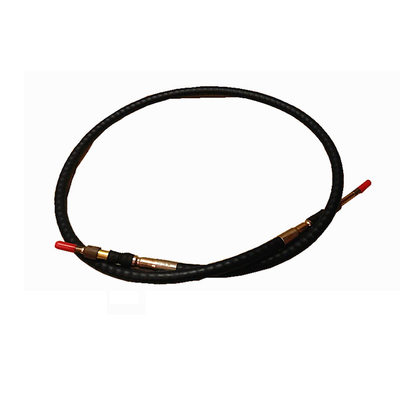 PVC Universal Throttle Cable สีดํา สแตนเลสเหล็กเหล็กกระดาษกระดาษกระดาษกระดาษกระดาษ