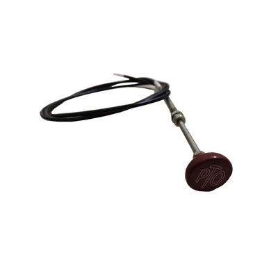 Universele Stop Cable With Red Round Pull To Stop Knob คาเบิ้ลหยุดแบบทั่วไปที่มีหมุนแดงดึงเพื่อหยุด