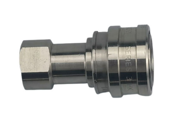 1/8 '' CB-1 Series Stainless Steel 316 Close Type ข้อต่อสวมเร็วไฮดรอลิค