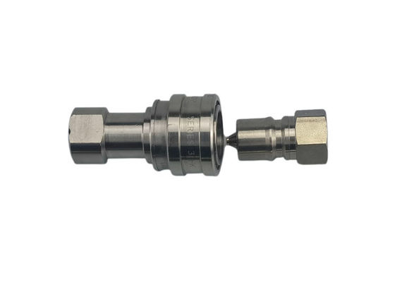NPT 0.5 นิ้วสแตนเลส ไฮดรอลิก Quick Coupler