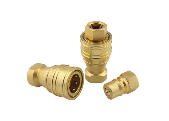 ไฮดรอลิก 800psi 2" ทองแดง การสอดสานการปล่อยเร็วสําหรับของเหลว