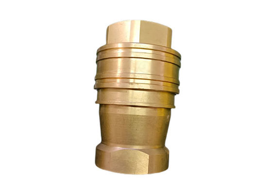 ไฮดรอลิก 800psi 2" ทองแดง การสอดสานการปล่อยเร็วสําหรับของเหลว