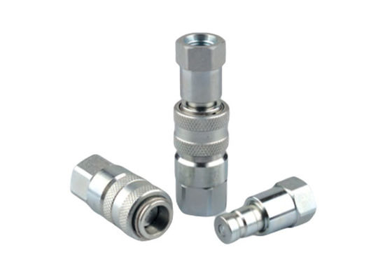 ไฮดรอลิก Quick Connect Couplings Flush Face Popet Valves Pd ประเภทปิด
