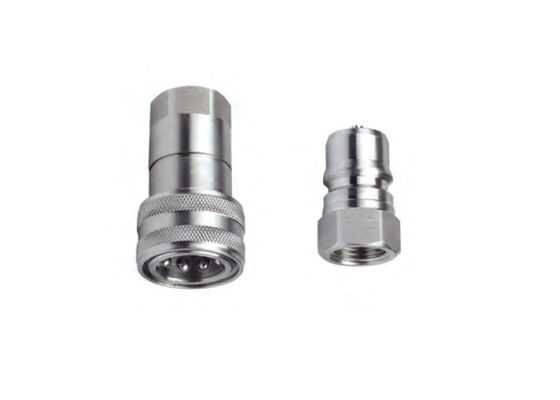 316 สแตนเลส ประเภทปิด ไฮดรอลิก Quick Coupler 1/2 '' CB-1 ซีรีส์