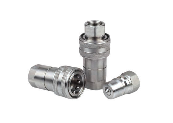 316 สแตนเลส ประเภทปิด ไฮดรอลิก Quick Coupler 1/2 '' CB-1 ซีรีส์