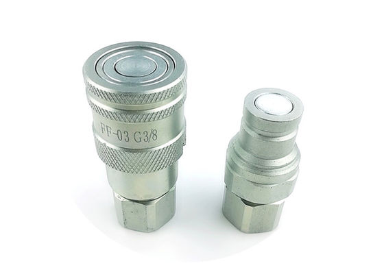 สแตนเลส ความดันสูง Quick Coupler หน้าเรียบ Hydraulic Quick Coupling