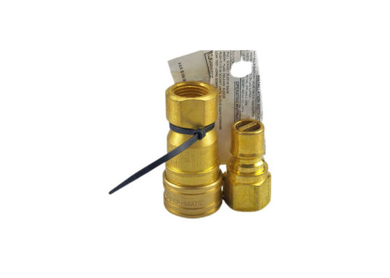 3000PSI Thread เพื่อเชื่อมต่อ Tubular วาล์วทองแดง Coupling
