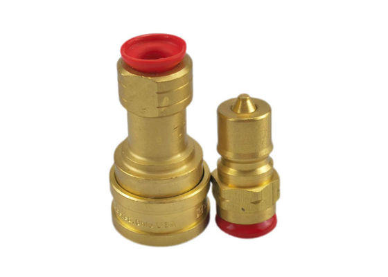 เครื่องแปรรูป CNC 3/8 นิ้ว ทองแดง ผู้ชาย Quick Connector