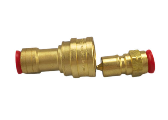 เครื่องแปรรูป CNC 3/8 นิ้ว ทองแดง ผู้ชาย Quick Connector