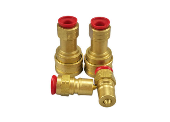 เครื่องแปรรูป CNC 3/8 นิ้ว ทองแดง ผู้ชาย Quick Connector