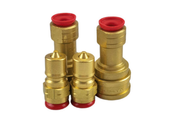 เครื่องแปรรูป CNC 3/8 นิ้ว ทองแดง ผู้ชาย Quick Connector