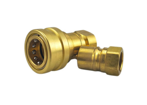 0.5' 'ความดันกลาง ปนูมาติก ทองแดง Quick Coupler