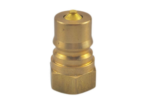 ISO7241B 0.75 นิ้ว ไฮดรอลิก ทองแดง Quick Coupler