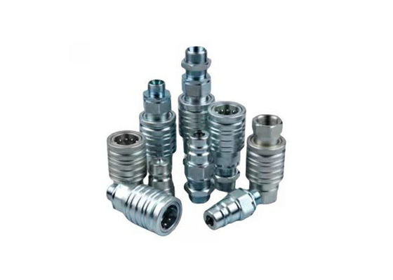 วาล์วลูกกลองประเภท ISO 5675 คอปเลอร์ สแตนเลส ไฮดรอลิก คอปเลนด์รวดเร็ว สําหรับการก่อสร้าง
