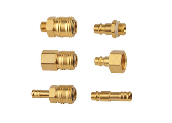 Carterberg Brass ตัวเชื่อมต่อแบบรวดเร็วตัวเมีย / ตัวผู้