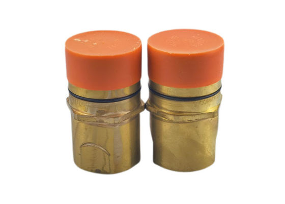 NBR Threaded Quick Connect, ทองแดง ไฮดรอลิก Quick Connect คอปปิ้ง