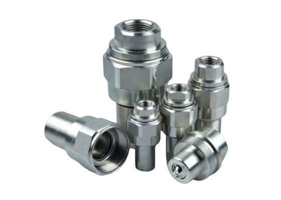 KZE-BA Thread Locked Type Hydraulic Quick Coupling สําหรับเครื่องเกษตร