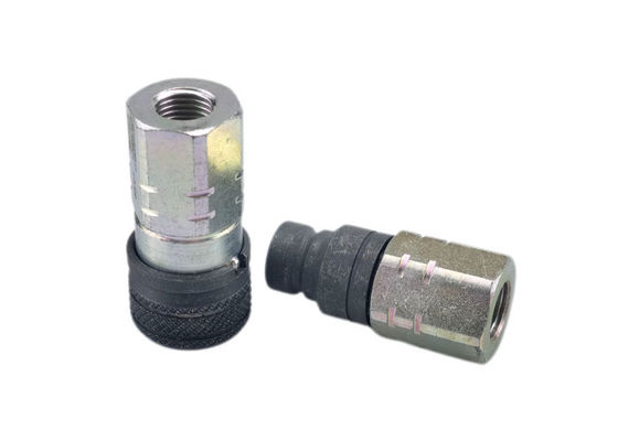 3/8''ISO 16028 ไฮดรอลิกสแตนดาร์ด สแตนเลส Flat Face Coupler