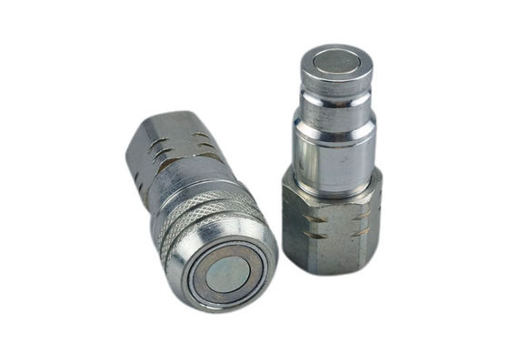 ISO16028 1'' Flat Face Hydraulic Quick Release Couplings เครื่องเชื่อมต่อแบบไฮดรอลิก