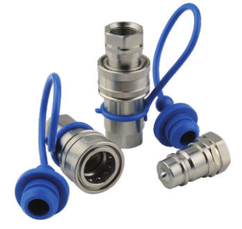 G1/2 เครื่องเชื่อมเร็วทางการเกษตร เครื่องเชื่อมเร็วทางไฮดรอลิกจากเหล็กคาร์บอน