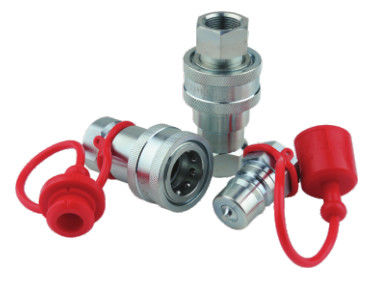 G1/2 เครื่องเชื่อมเร็วทางการเกษตร เครื่องเชื่อมเร็วทางไฮดรอลิกจากเหล็กคาร์บอน