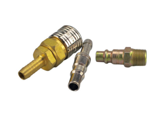 ก๊าซทองแดง 70 บาร์ หญิง Pneumatic Quick Coupling