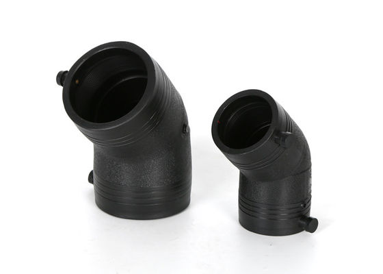 PE HDPE อิเล็กทรอฟิวชั่น 45 องศา Adapter นิ้วมือสําหรับสายท่อ
