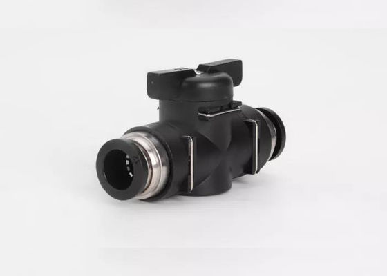 BUC ซีรี่ย์ พลาสติก Pneumatic แฮนด์คอนโทรล วาล์ว Air Speed Controller Fitting
