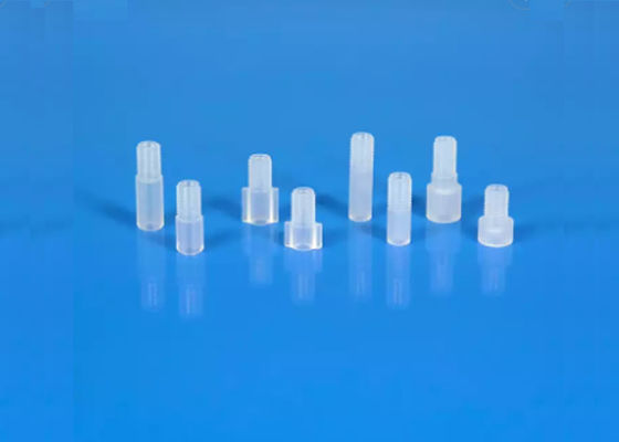 เครื่องเชื่อมเชือกไฮดรอลิกพลาสติก M6 1/4 - 28UNF ชาย Thread Flanged Fitting