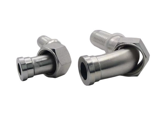 การใช้งานได้หลายครั้ง ไฮดรอลิก Orfs Thread Hose Pipe Ferrule Fitting