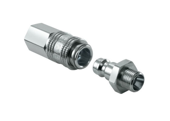พรีเมียมอัตโนมัติ One Way ปิดออก Quick Disconnect Coupling พนูเมติก การเชื่อมเร็ว