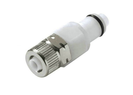 1/8 '' Runoff Two Touch CPC ชาย Connector แผง Mount Pneumatic Fittings