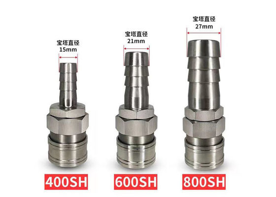 SS304 เครื่องเชื่อมแบบปนูมาติกเดียว 1.5Mpa สร้างง่าย