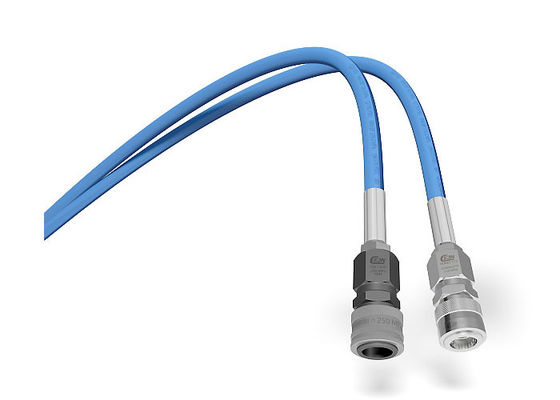 150MPa หม้อปัดน้ําความดันสูง สีฟ้า หม้อปัดน้ําความดันสูง OD 9.5mm