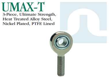 UMAX-T Series PTFE-Lined Heavy-Duty Rod Ends ความแม่นยําความแข็งแรงสูงสําหรับรถยนต์ / การแข่งขัน