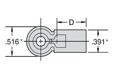 ซีรี่ย์ P Small Ball Joint, พลาสติกแข็งกระเป๋าสตอล Ball Joint สําหรับการเกษตร