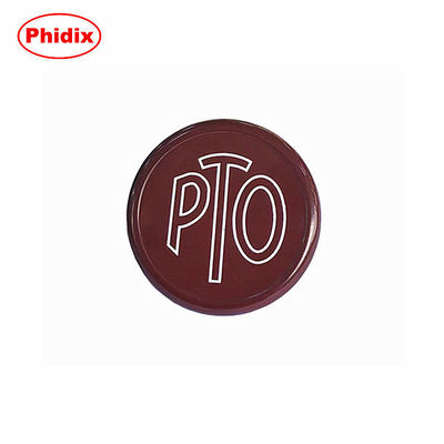 2 "เห็ดสีแดง PTO Knob 3/8-24 UNF Thread