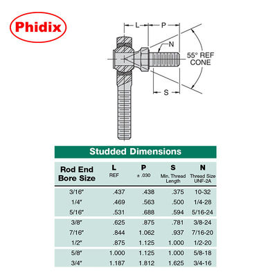 TSMX-T/TSFX-T ปลายไม้หนักที่มีแผ่น PTFE ควบคุมการเคลื่อนไหวแม่นยําสําหรับการใช้งานภาระสูง