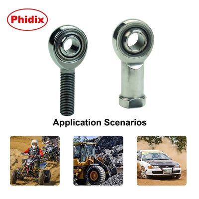 SSAM-T/SSAF-T ซีรีส สแตนเลส PTFE-Lined Rod Ends