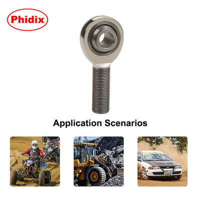 SSHMY-T ซีรี่ย์ สแตนเลส PTFE-Lined Rod Ends หน่วยความสามารถสูงและความทนทานต่อการกัดกร่อนสําหรับห้องสะอาด