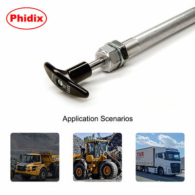 ด้ามจับควบคุมการบิดล็อคแบบกดดึงที่ทนทานพร้อมกลไกการล็อคที่ปลอดภัย