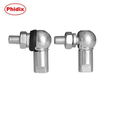 ข้อต่อลูกเหล็กสแตนเลสแบบกำหนดเองพร้อมเกลียวตัวผู้หรือตัวเมีย