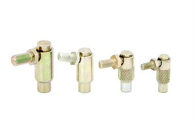 สีเหลือง ซิงก์ Plated เหล็กไร้ขัด Ball Joint ภายในสกรู 10-32tpi สําหรับการส่ง