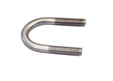 IATF16949 การอนุมัติสแตนเลส สตาร์ด จุดจบ U โบลท์ Clamp ท่อขนาดที่กําหนดเอง